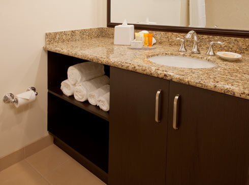 Santa Clara Biltmore Hotel & Suites - Luxury Towles and Bathroom Amenities - Standard Bath